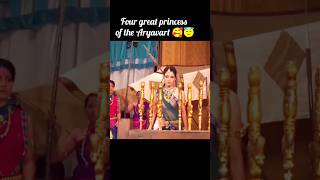 Great princesses of the Aryavart shorts trending viralvideo mahabharat song poojasharma [upl. by Sammer]