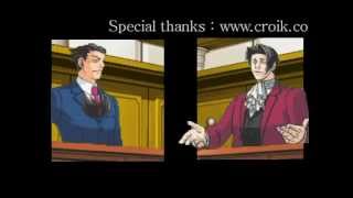 AMV  Phoenix Wright  Became So Numb [upl. by Leahcimdivad]