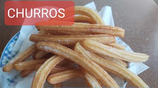 Churros Spain churrosCHURROS ESPAGNOLTIBETAN VLOGGERTIBETAN YOUTUBER [upl. by Niamert]