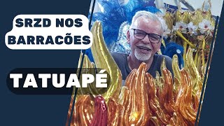 Visita ao barracão da Acadêmicos do Tatuapé  Carnaval 2024 [upl. by Navonoj]