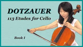 Dotzauer113 Etudes for celloNo13 [upl. by Boote]