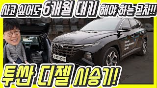 현대 신형 투싼 디젤 최초 시승기 가격 3896만원 디젤은 귀하네요인기폭발인데도 기자 시승차로 없는 이유는 [upl. by Niobe976]