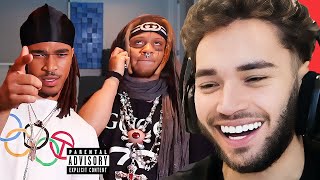 Adin Ross Reacts to Trippie Redd x Plaqueboymax [upl. by Gombosi]