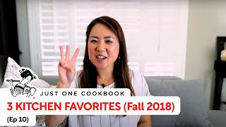 3 KITCHEN FAVORITES Fall 2018  Tea Time with Nami Ep 10 [upl. by Drahsar]