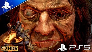 The Forge up to Portal Scene  God of war 3 Remastered   PS5 4K HDR 60FPS [upl. by Narej]