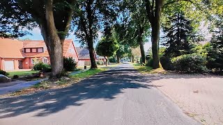 Papenburg Fahrt durch die Dieckhausstraße Lerchen und Gutshofweg [upl. by Epuladaugairam796]