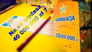 Kumulacja w lotto  co zrobisz z wygraną [upl. by Yahsed]