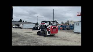 Bobcat T66 Skid Steer Track Loader Year 2021 [upl. by Lauritz667]