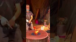 Making stove with solid wood handicraft woodworking woodart woodcarving [upl. by Eelinnej]