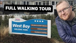 West Bay Holiday Park  Full Walking Tour  Park Dean [upl. by Nellir]