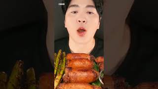 Daechang ASMR  Intestines Mukbang Asmr ♨️ shorts viral asmr mukbang eatingshow intestine [upl. by Nillek]