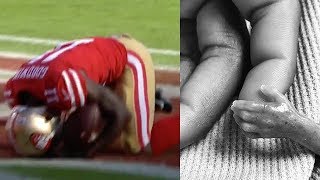 Marquise Goodwin COLLAPSES in the End Zone After Dedicating Emotional Touchdown to His Lost Son [upl. by Atinuaj]