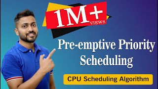 L28 Preemptive Priority Scheduling Algorithm with Example  Operating System [upl. by Evalyn]