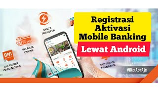 Cara daftar BNI Mobile Banking Versi Terbaru lewat Android [upl. by Namlaz]