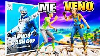 I Made Veno QUIT Fortnite [upl. by Assilev]