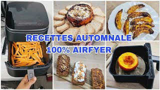 RECETTES 100 AIRFYER AUTOMNALE recettefacile recettesairfryer [upl. by Aisul]