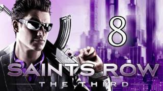 Saints Row 3 the Third Walkthrough  Pt 8 Tank Mayhem amp Professor Genkis SERC [upl. by Ennairam]