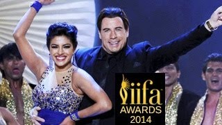 Priyanka Chopra amp John Travoltas HOT DANCE at IIFA Awards 2014 [upl. by Noir]