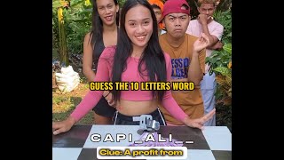 Guess the Ten Letters Word with Clue [upl. by Trelu949]