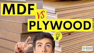 MDF vs PLYWOOD  Which is BETTER for my Project [upl. by Refinne]