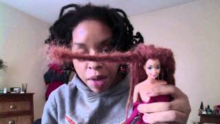 How To Backcombing and Crochet Hook Locking Methods [upl. by Edas41]