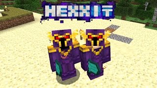 Minecraft HEXXIT 10  EN GÜÇLÜ ZIRH [upl. by Anrim]