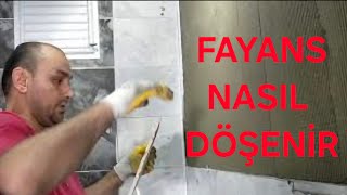 Fayans nasıl yapılır Fayans nasıl döşenir [upl. by Ariela]