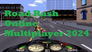 PC Road Rash 95 Online Multiplayer 2024 Funny Nostalgic Dos Game Come Play With Us [upl. by Alasdair]