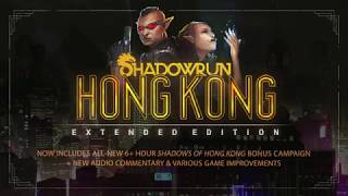 Shadowrun Hong Kong  Extended Edition Trailer EN [upl. by Aketal]