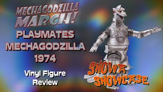 Showa Showcase  Playmates Mechagodzilla 1974 Figure Review [upl. by Dolli]