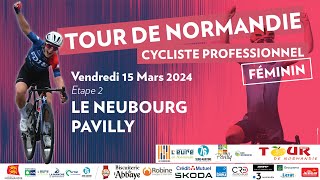 Tour de Normandie cycliste 2024  Etape 2  LIVE [upl. by Kathleen698]