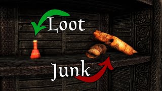 How much junk is in Skyrims Dungeons [upl. by Cuhp]