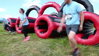 Inflatable 5k Lingfield 2017 [upl. by Ltihcox]