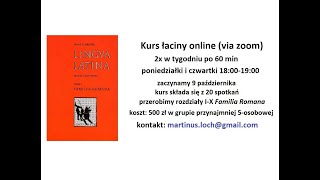 Kurs łaciny [upl. by Darby]