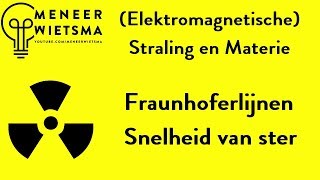 Natuurkunde uitleg Elektromagnetische Straling 13 Emissieabsorptie spectrum [upl. by Defant607]