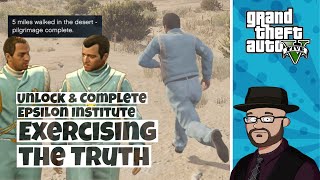 GTA 5 Exercising the Truth  Unlock Epsilon Institute Missions GTA V [upl. by Enyahs]