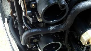 Outboard Motor Carburetor Cleaning [upl. by Norean808]