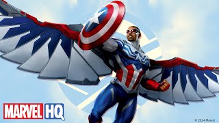 Get to Know Captain America  Sam Wilson 🎇 [upl. by Ozzie609]