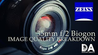 Zeiss Loxia 35mm F2 IQ Breakdown  4K [upl. by Asehr]