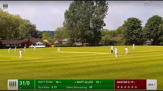 Middlewich CC 2nd XI vs Winnington Park 2nd XI [upl. by Nivanod]