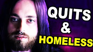 Plagued Moth QUITS Youtube amp Says Hes HOMELESS in New Video Calling Me Out [upl. by Lleznol924]