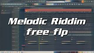 FREE FLP Melodic Riddim phonon style [upl. by Aicargatla]