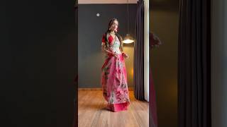 Bengali Saree Draping Style 🌹 Durga Puja Ep 66 Saree Styles athpourey sareelove durgapuja2024 [upl. by Anerb611]