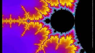 Mandelbrot Fractal Zoom Mirror of Infinity Meditation and Focusing [upl. by Oigres668]