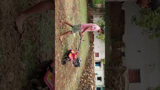 Agri farming with 5 hp cultivator [upl. by Ahsietal]