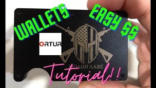 Engraving Aluminum Wallets So Easy [upl. by Adriene279]