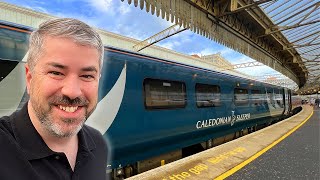 Luxury Overnight Sleeper Train in the UK  The Caledonian Sleeper [upl. by Moneta]