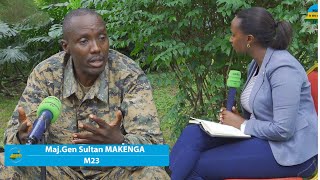 MajGen Sultan MAKENGA ATUGANIRIJE BYINSHI BITUMA M23 IKOMEZA KURWANA NDETSE NA TUMWE MUDUCE BAFITE [upl. by Chadbourne535]