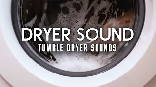 Dryer Sounds  Tumble Dryer Sounds For Sleeping with White Noise Relaxing [upl. by Yenruoj]