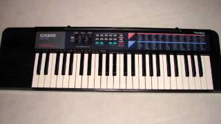 Casio CA110 Tone Bank Demo Song [upl. by Lyram807]